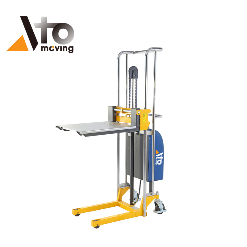 Warehouse electric platform stacker designed for safe and reliable platform lifting up to 400kg
