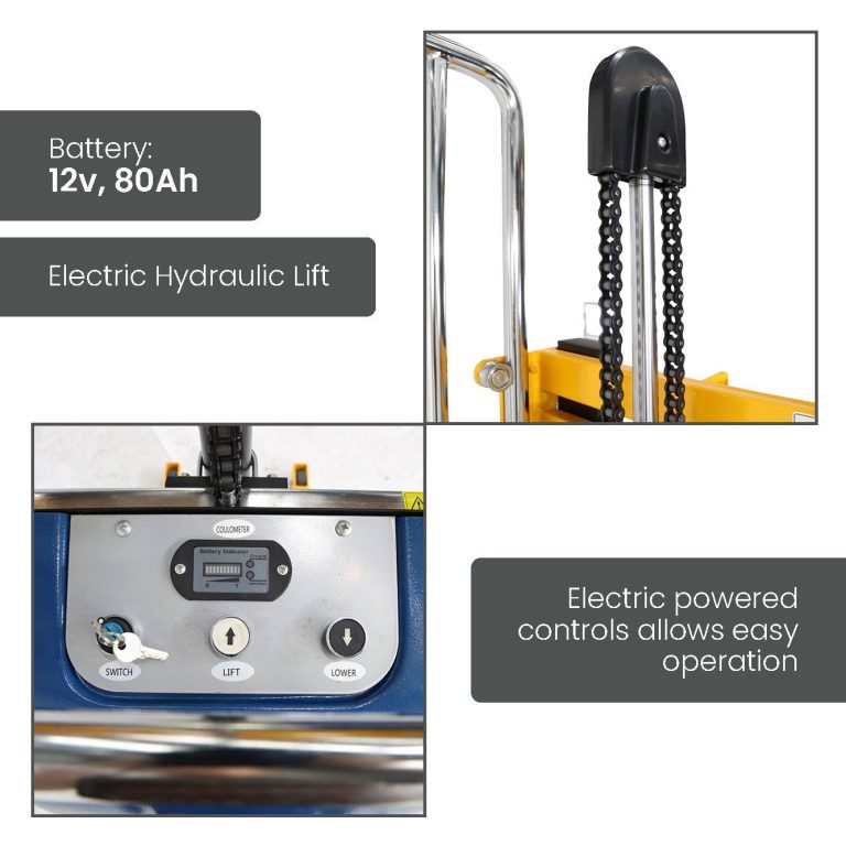 power control of 400kg electric platform stacker