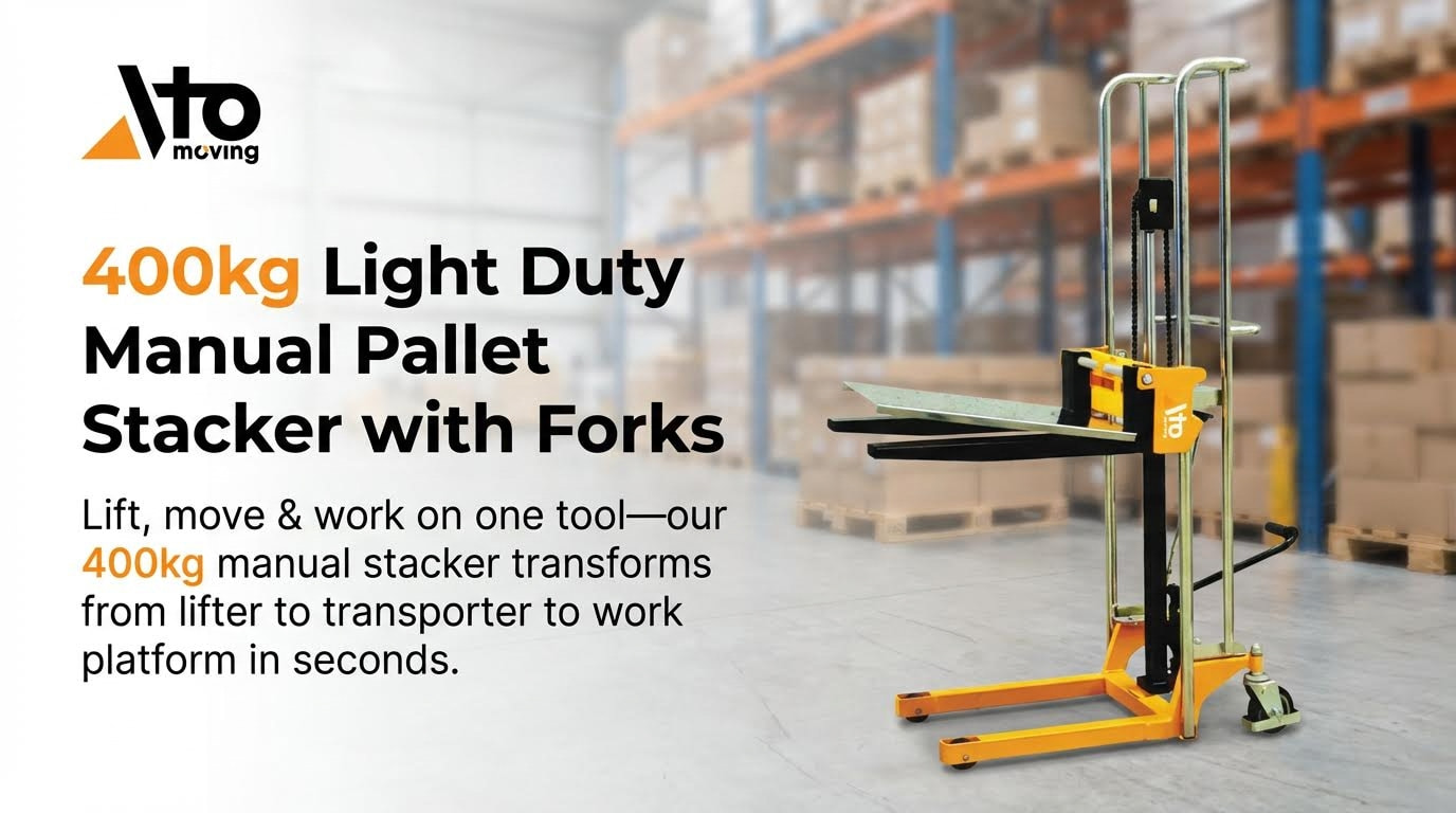 manual pallet stacker