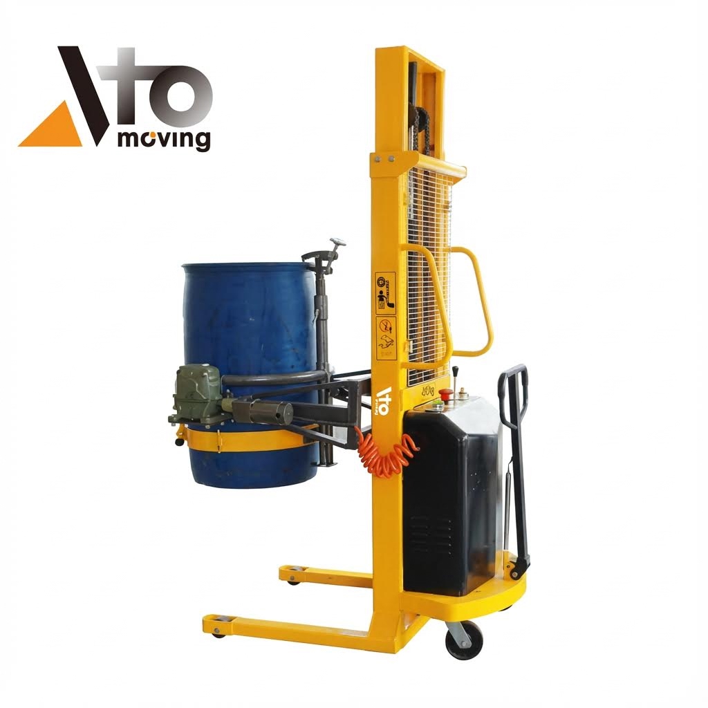 450kg Automatic Lifting Drum Stacker amd Rotator_1_1_1