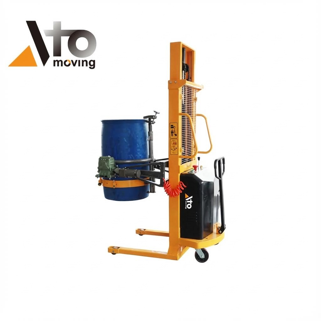 450kg Automatic Lifting Drum Stacker amd Rotator_1_1_3
