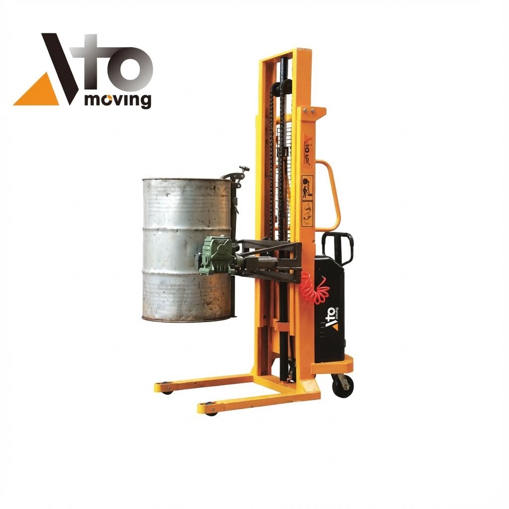 450kg Automatic Lifting Drum Stacker amd Rotator_1_1_5