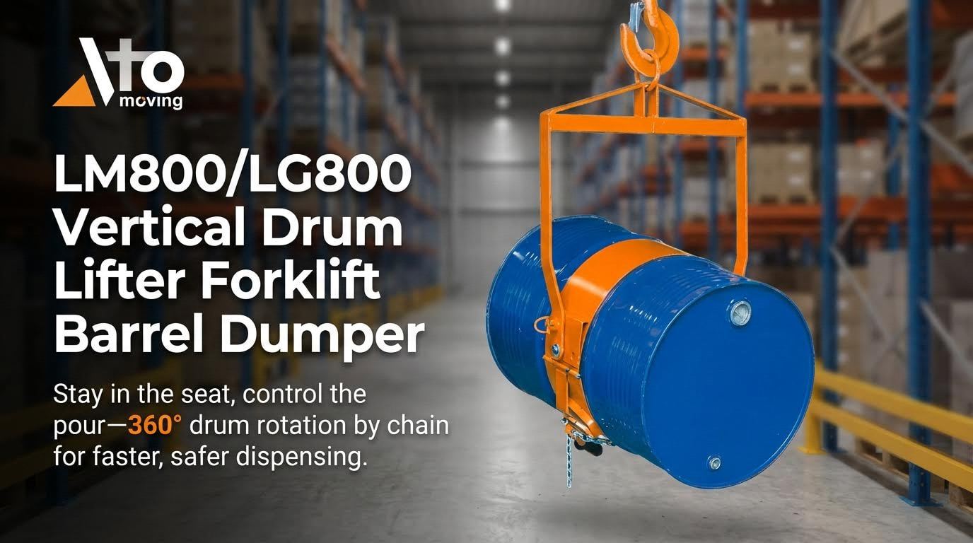 vertical drum lifter