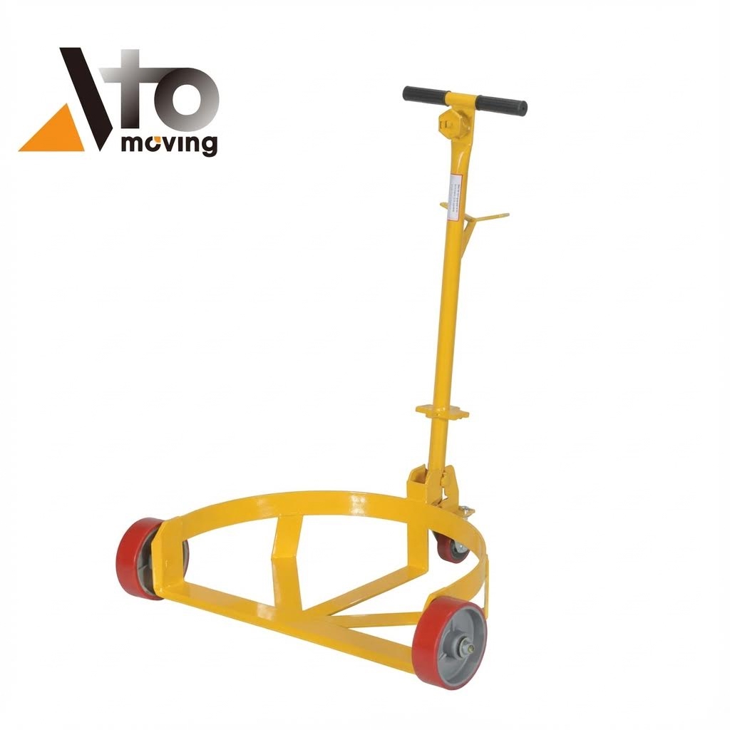 Floor Drum Cart with 200KG Capacity_1_1_1