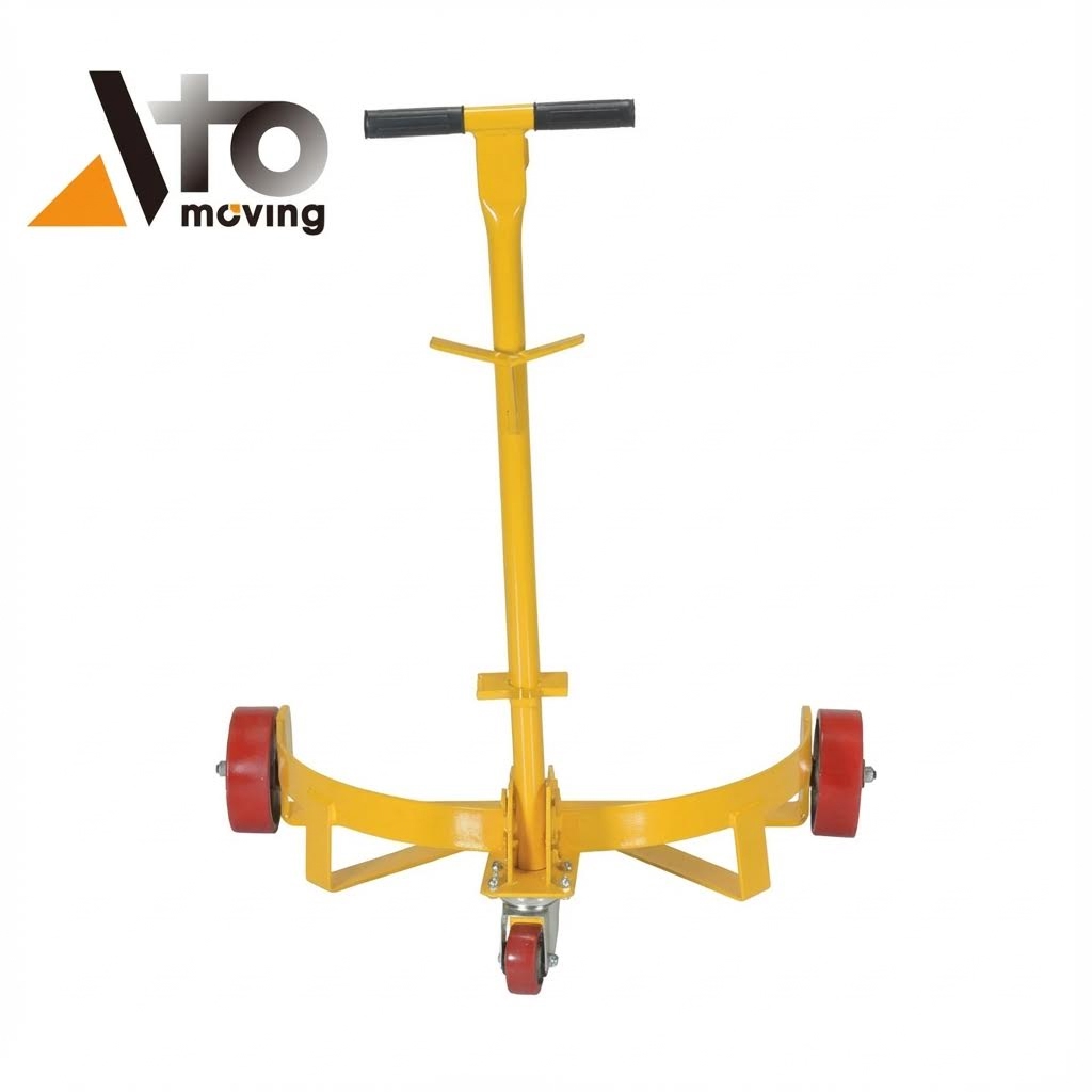 Floor Drum Cart with 200KG Capacity_1_1_4