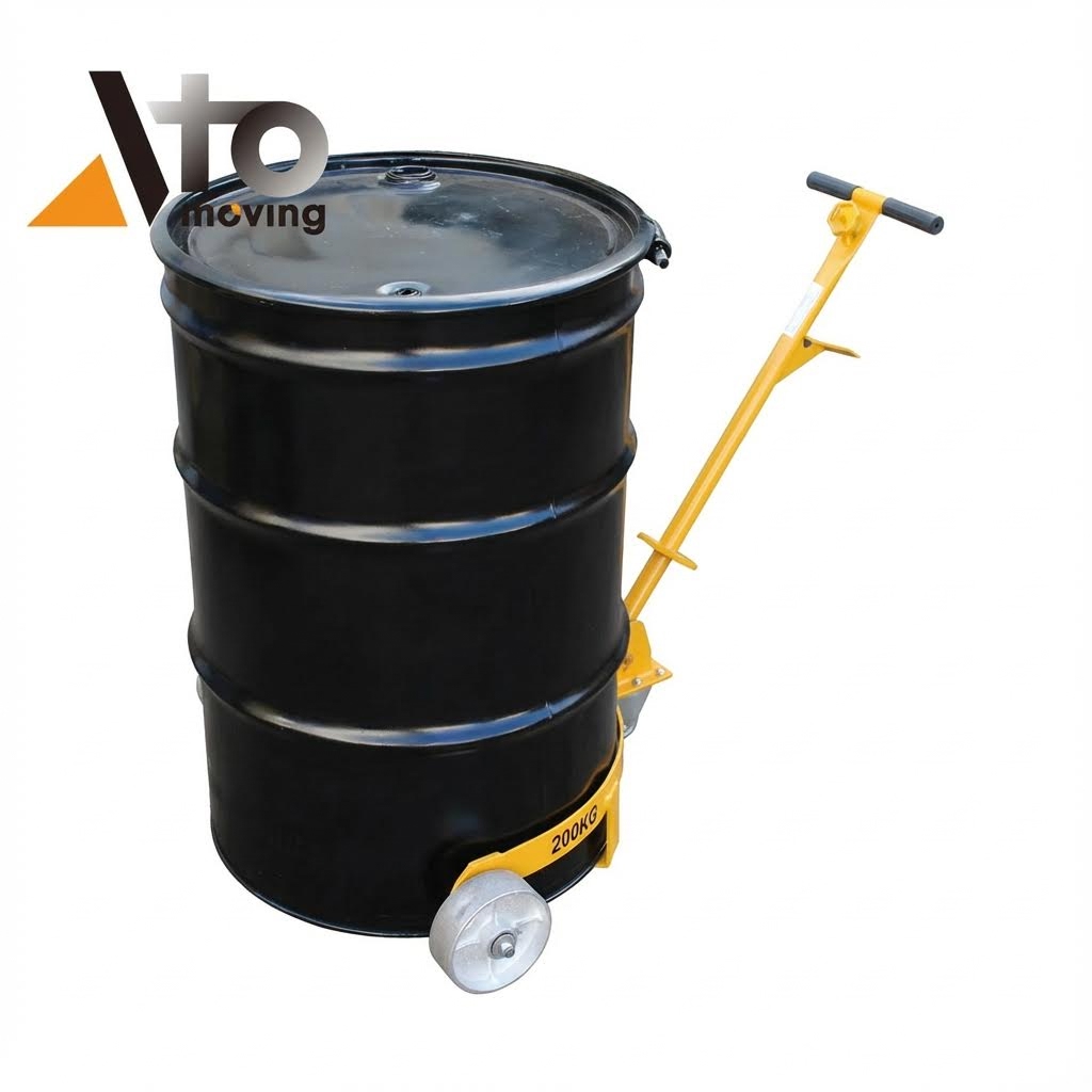 Floor Drum Cart with 200KG Capacity_1_1_5