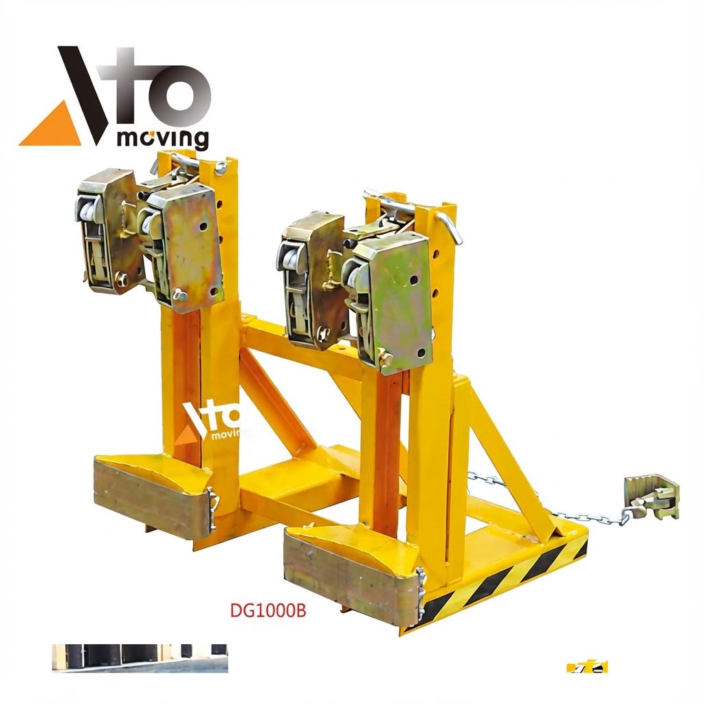 Heavy Duty 1000kg Forklift Barrel Grabber with Double Grips_1_1_DG1000B _1