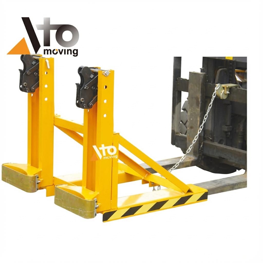 Heavy Duty 1000kg Forklift Barrel Grabber with Double Grips_1_1_DG1000C _1