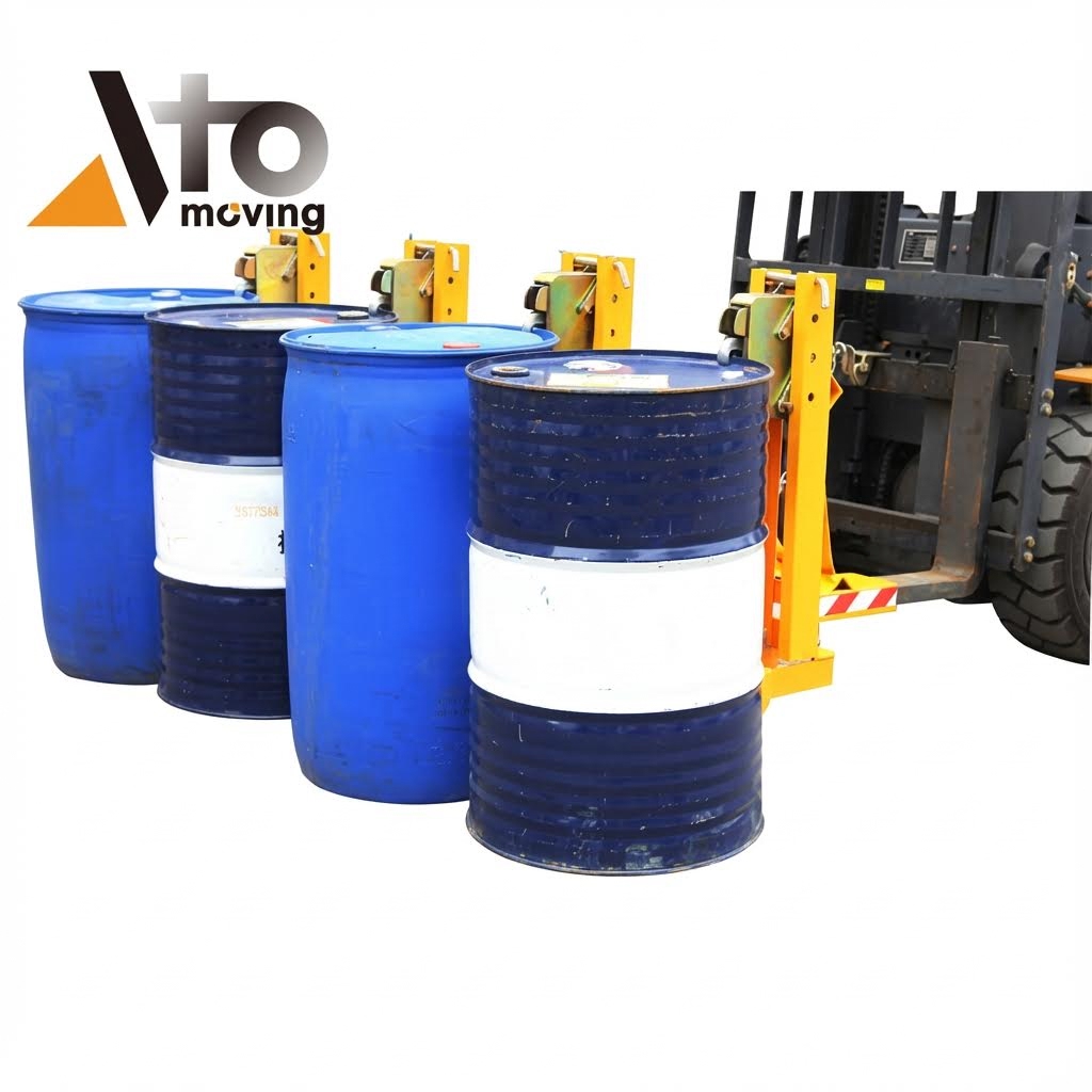 Heavy Duty 2000kg Drum Lifter Forklift Attachment_1_1_4