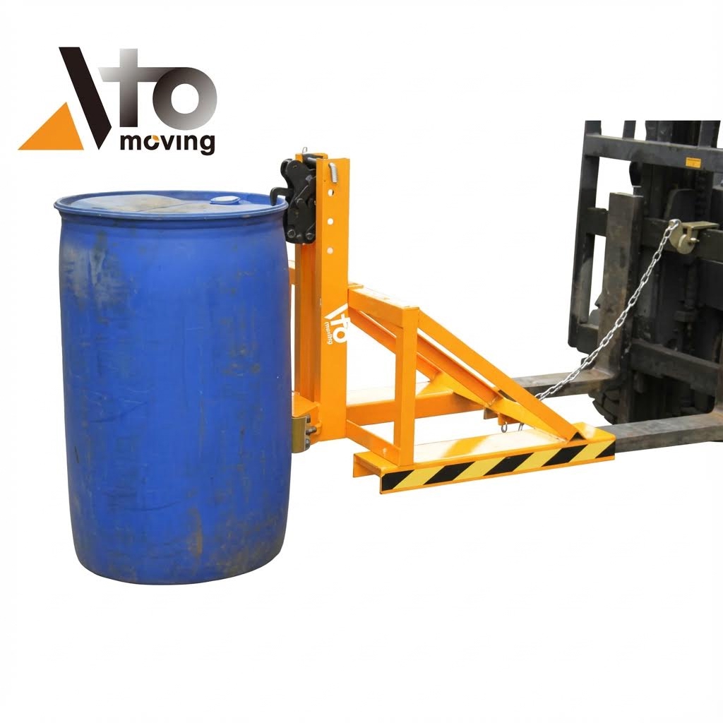 Heavy Duty 500KG Forklift Drum Lifter With Single Grips_1_1_500A_1