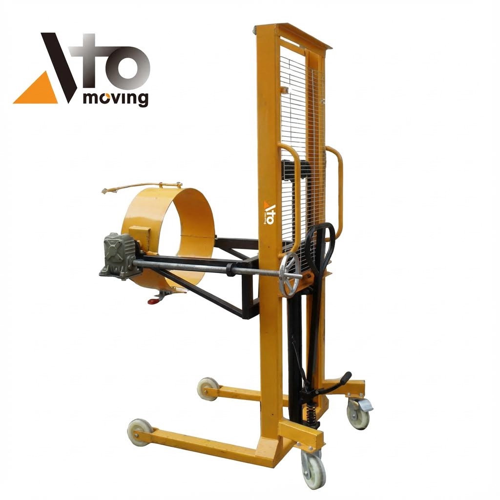 Hydraulic Drum Stacker with Rotate Function_1_1_2