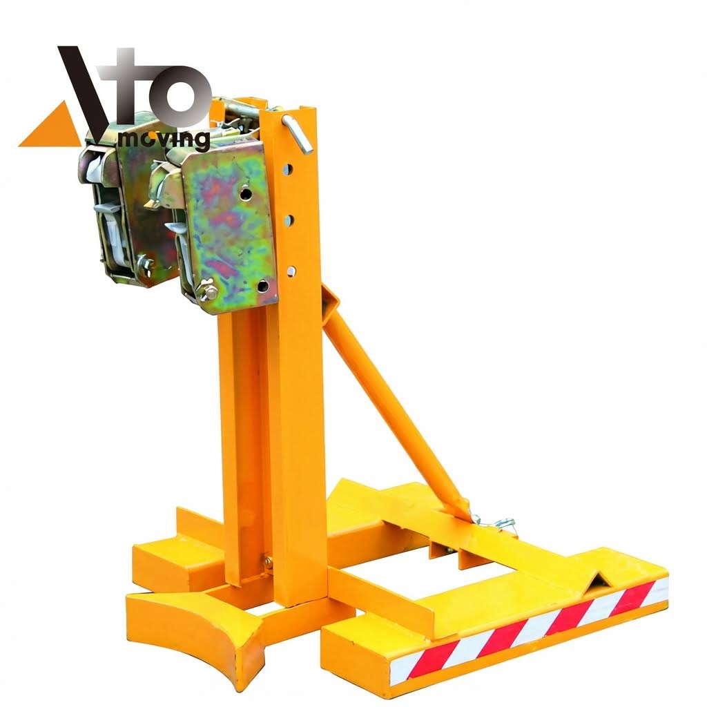 Single Grip Forklift Mounted Drum Mover_1_1