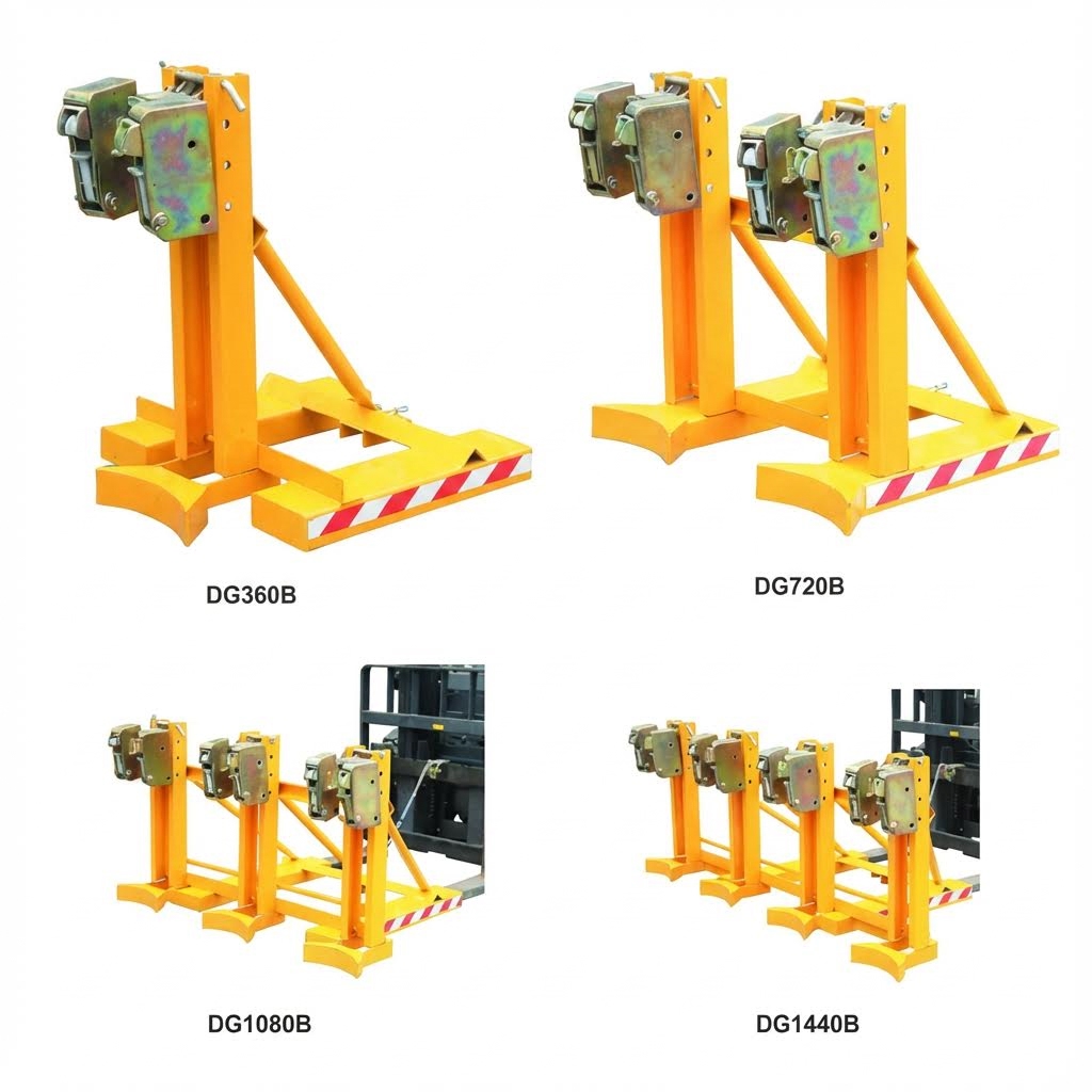 Single Grip Forklift Mounted Drum Mover_1_1_4