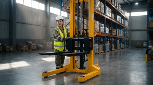 straddle stacker