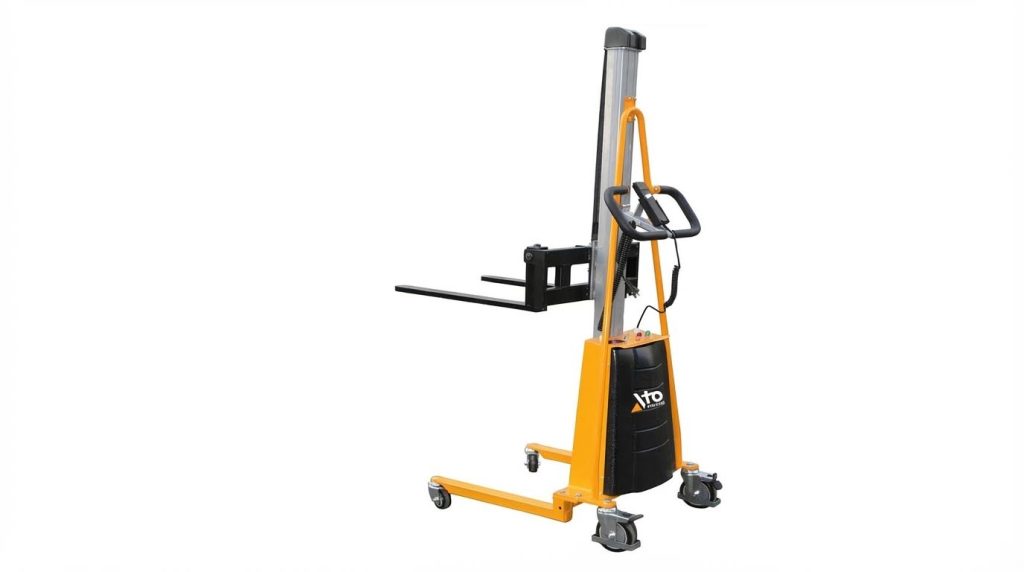 manual pallet stacker