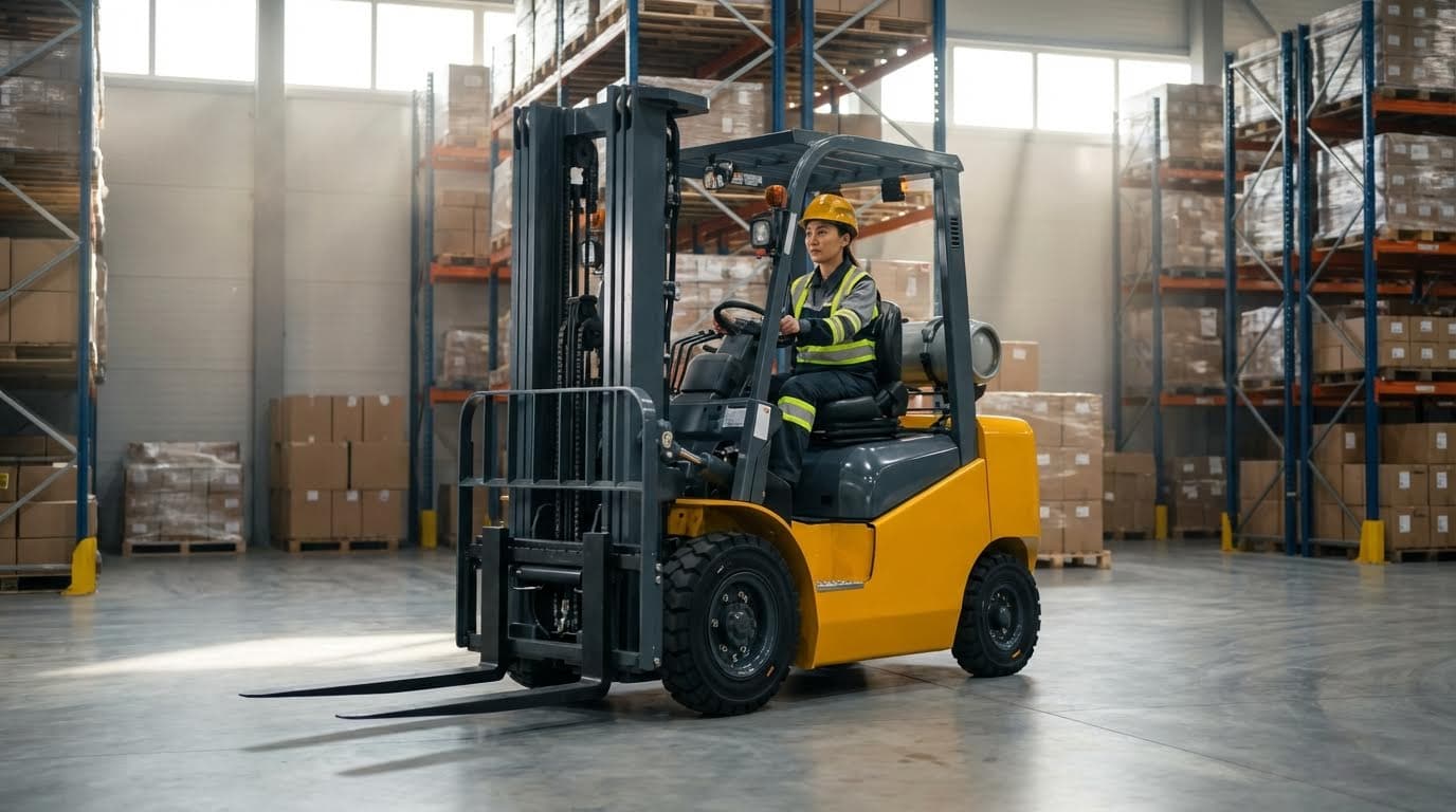 gas forklift