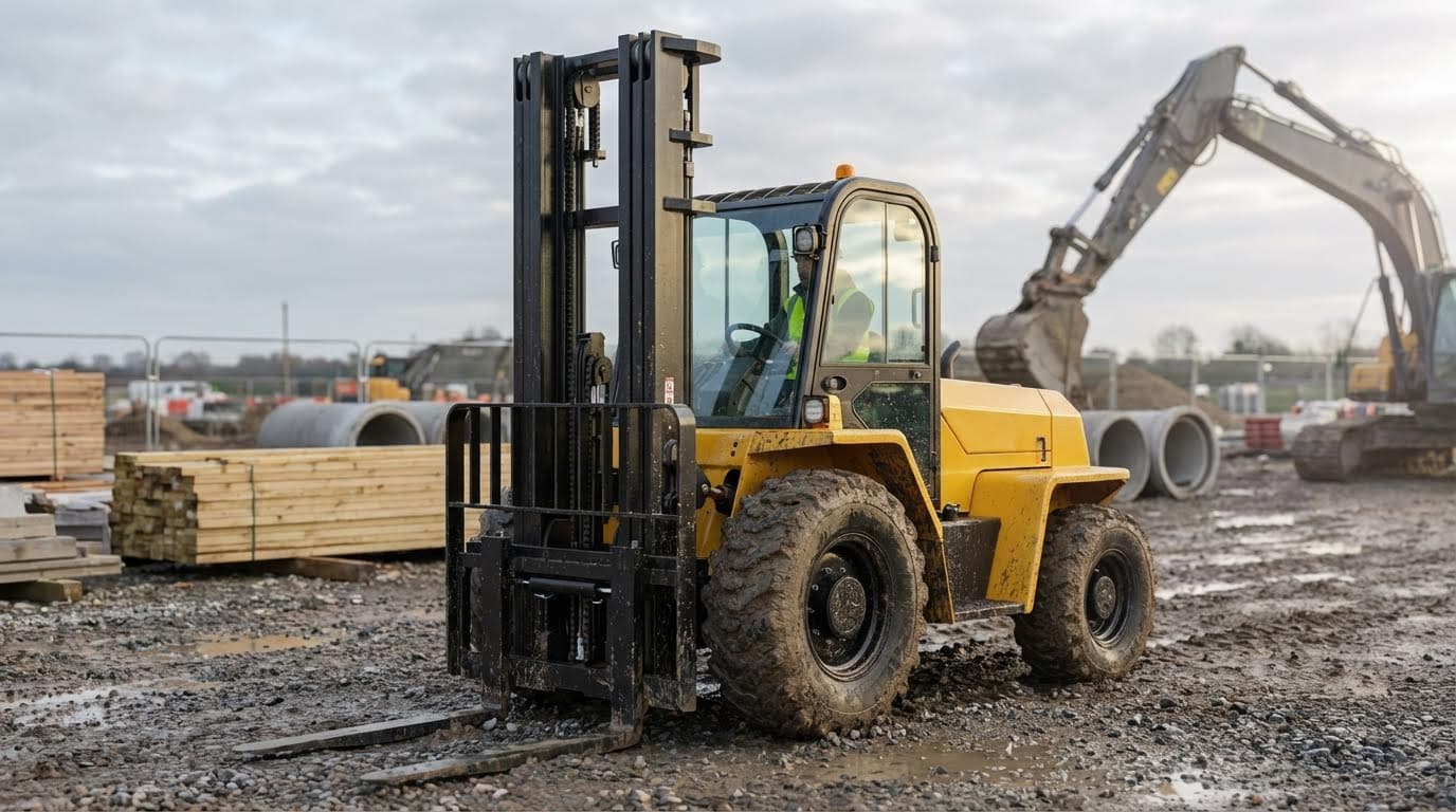 rough terrain forklift