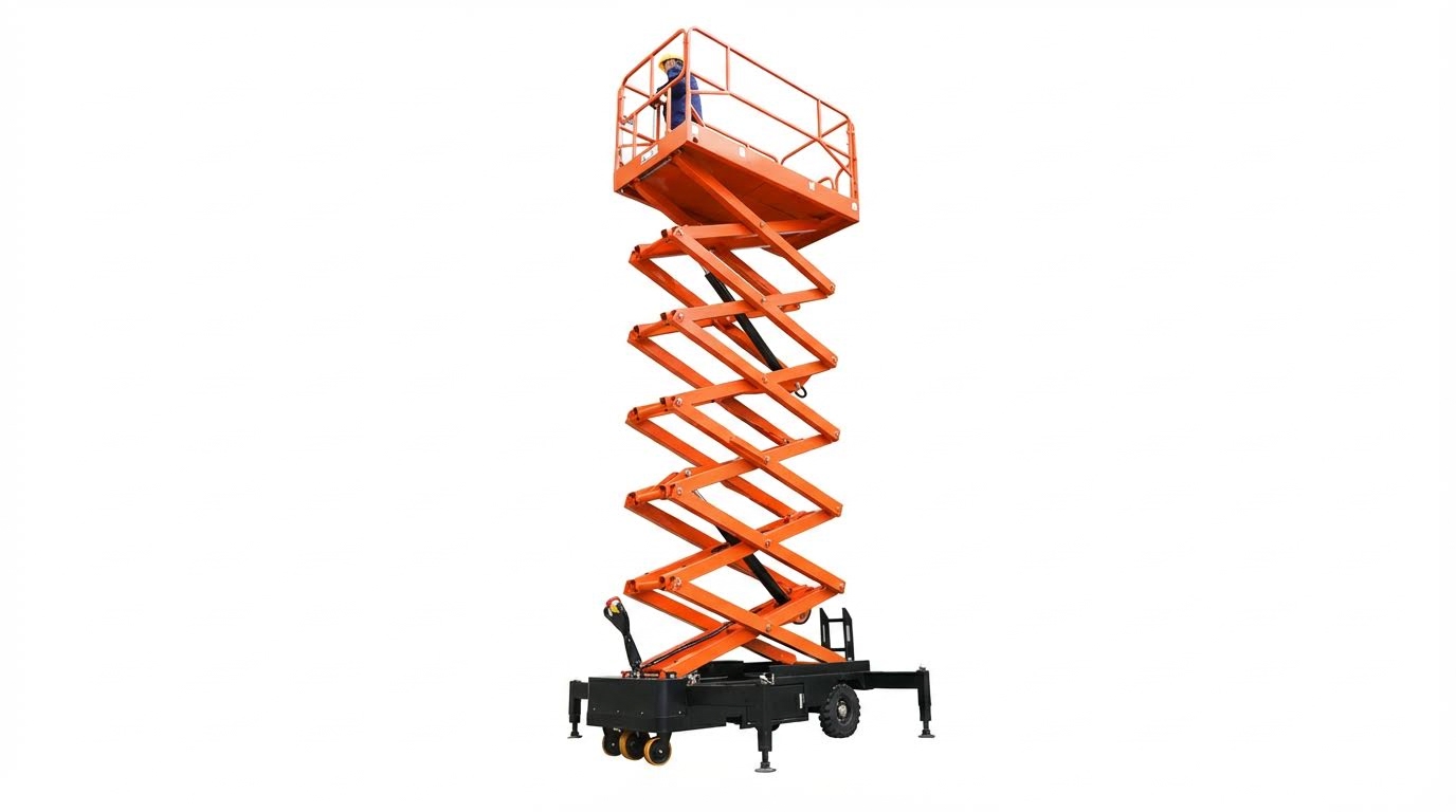 semi electric scissor platform